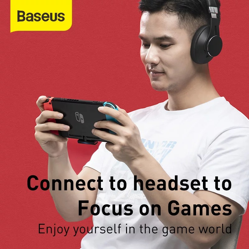 Baseus NGBA05-01 GAMO Trådlös adapter till Switch, svart