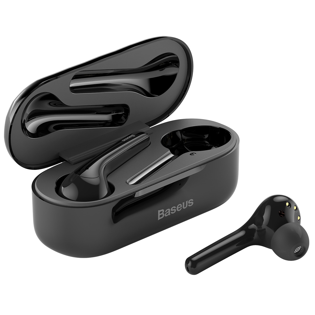 Baseus NGW07-01 Encok Trådlösa in-ear hörlurar, BT 5.0, svart