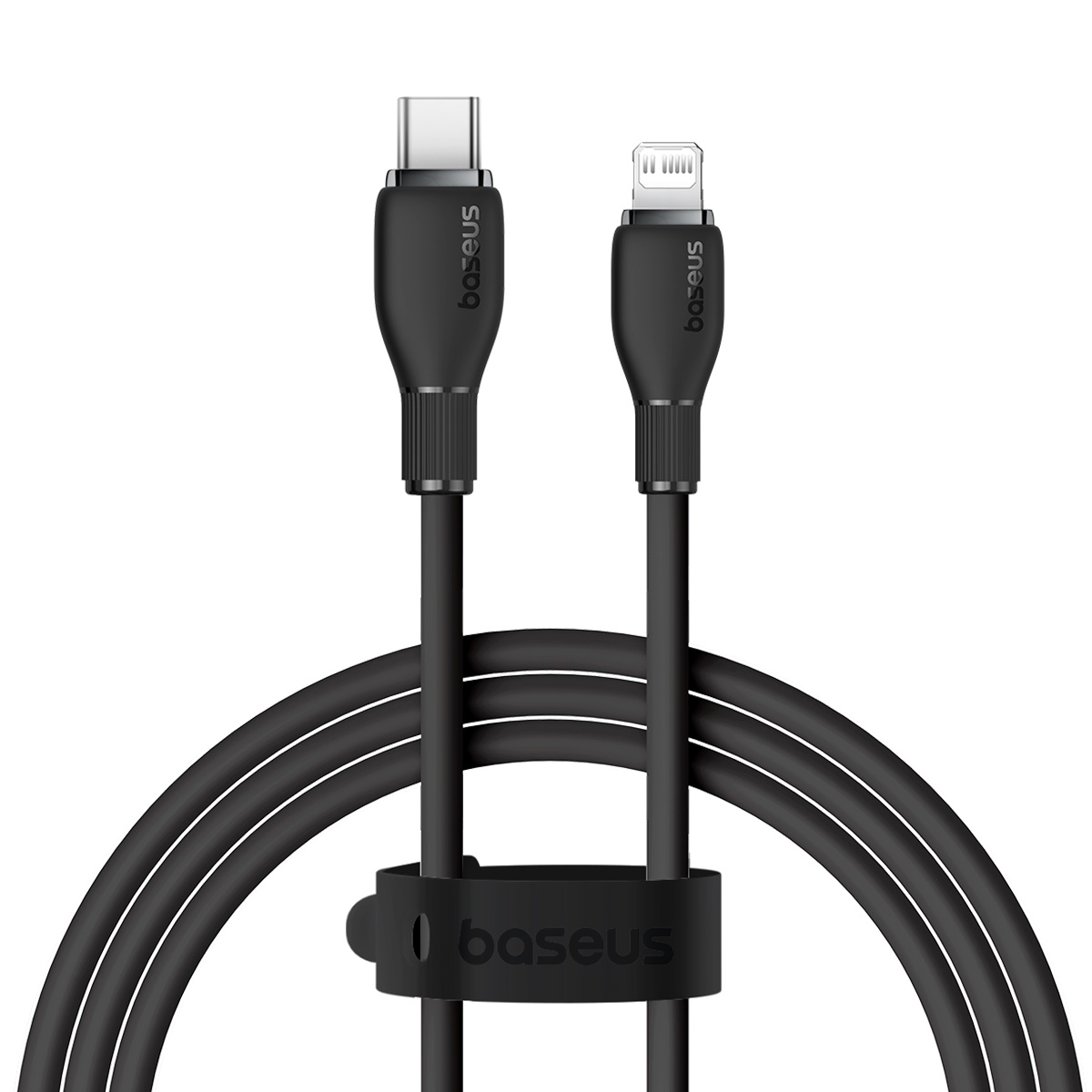 Baseus Pudding USB-C till Lightning-kabel, 20W, svart