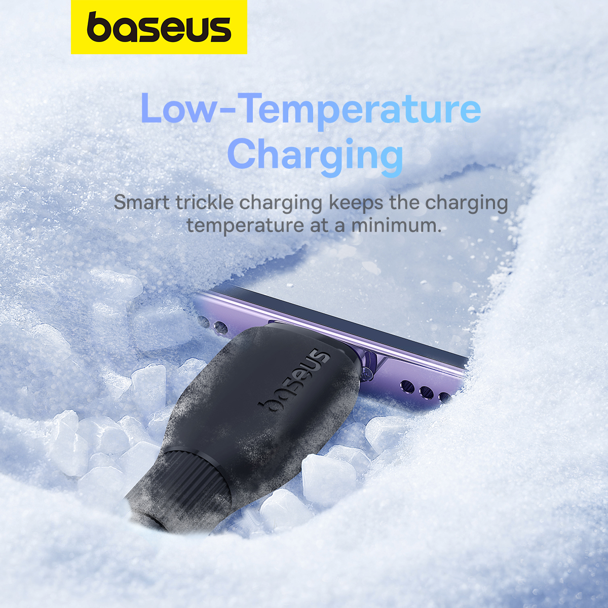 Baseus Pudding USB-C till Lightning-kabel, 20W, svart