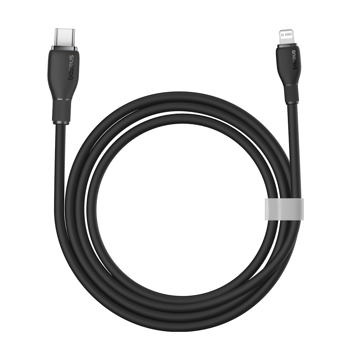 Baseus Pudding USB-C till Lightning-kabel, 20W, svart