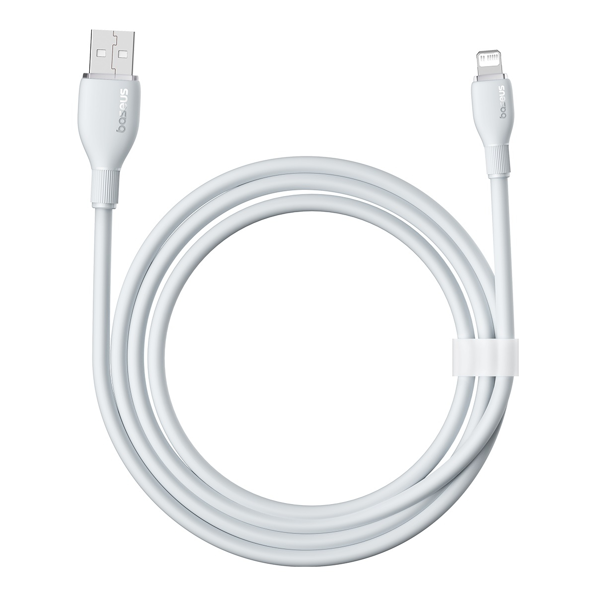 Baseus Pudding USB-C till Lightning-kabel, 20W, vit