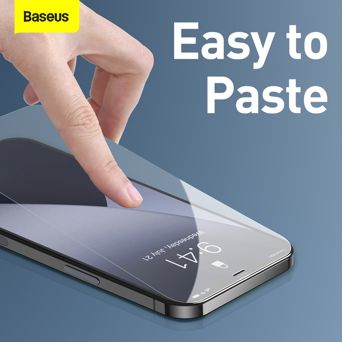 Baseus 2-pack skärmskydd, härdat glas, iPhone 12/12 Pro, 0.15mm