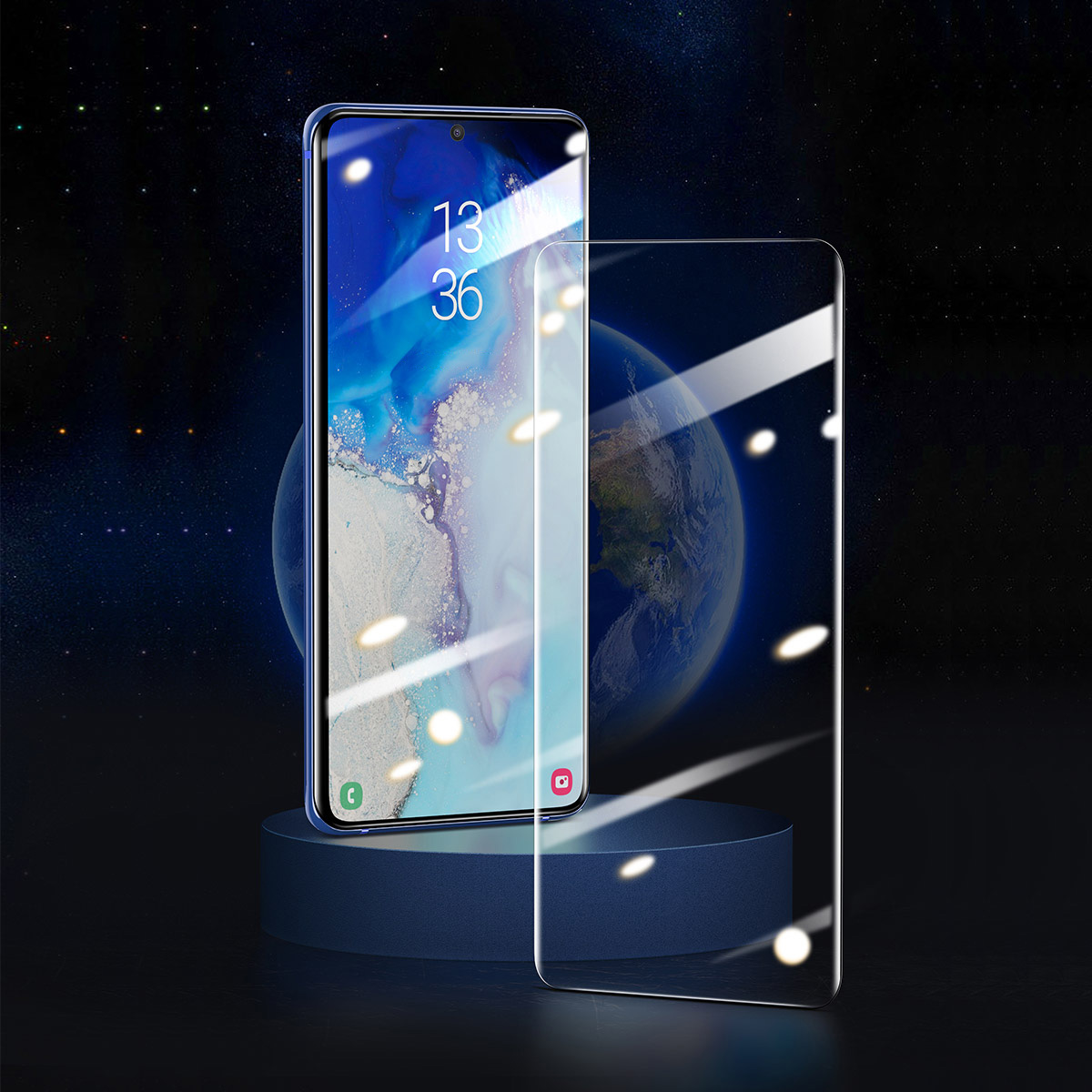 Baseus 2-pack Skärmskydd i härdat glas till Galaxy S20, 0.25mm