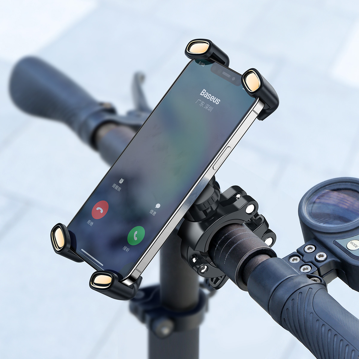 Baseus SUQX-01 Cykelhållare för smartphones och GPS, 4.7-6.7tum