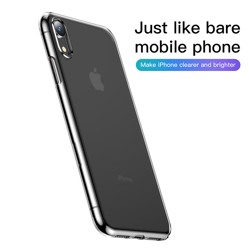 Transparent TPU skal till iPhone XR