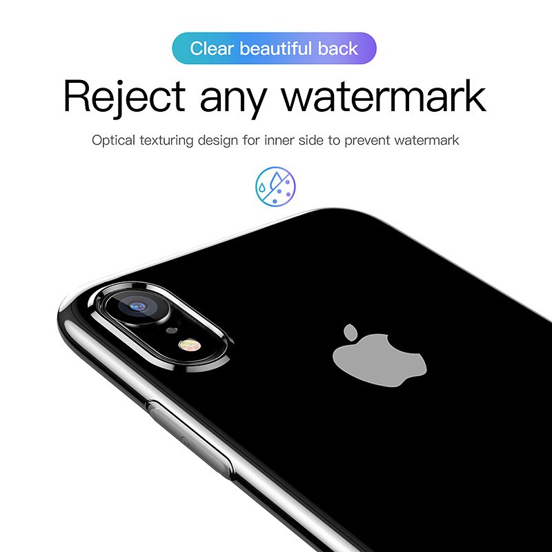 Transparent TPU skal till iPhone XR