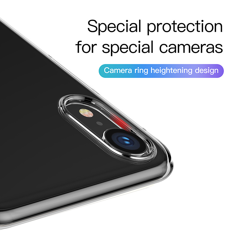Transparent TPU skal till iPhone XR