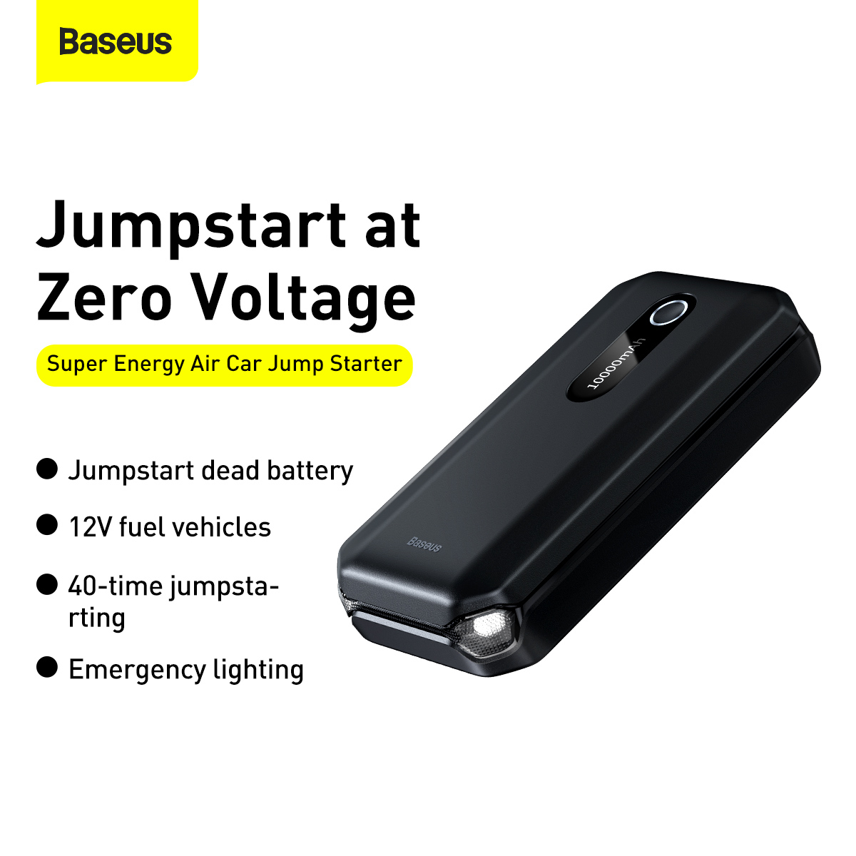 Baseus Super Energy Air starthjälp för bilar, 8000mAh