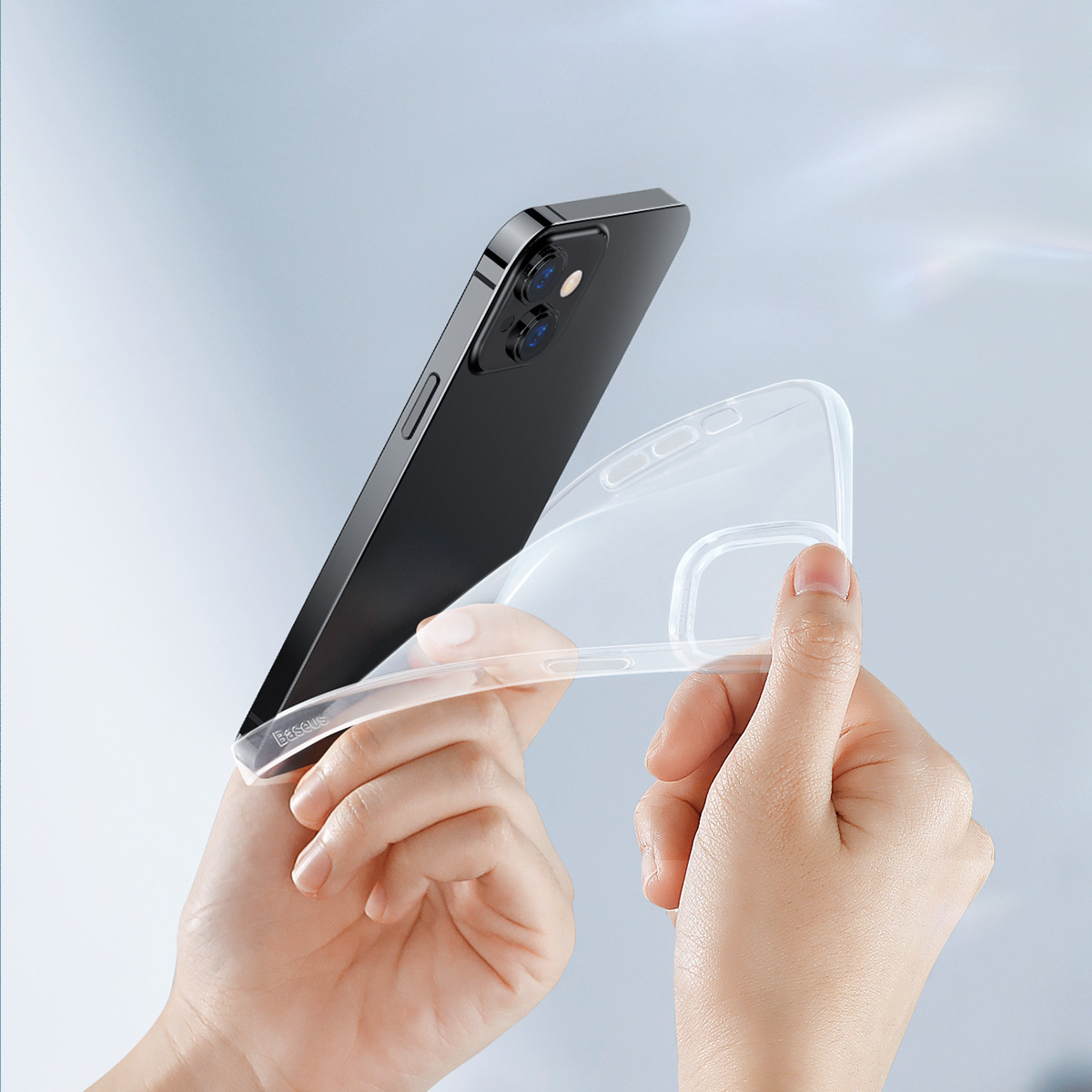 Baseus TPU-skal, iPhone 13, transparent