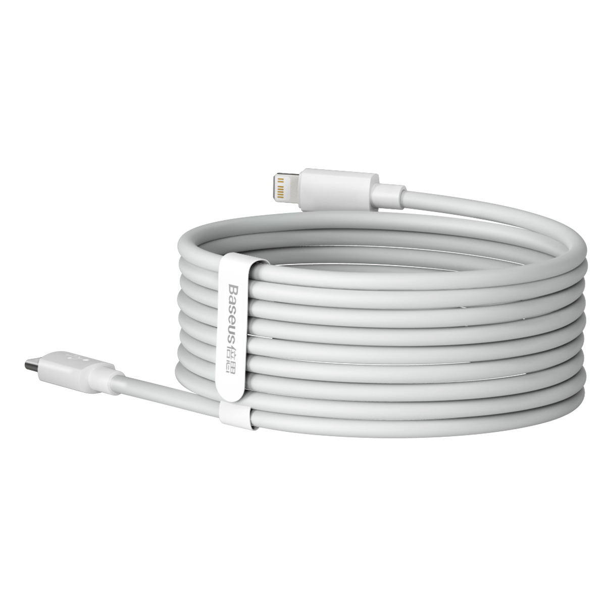 Baseus Simple USB-C-Lightning-kabel, PD, 20W, 1.5m, 2-pack