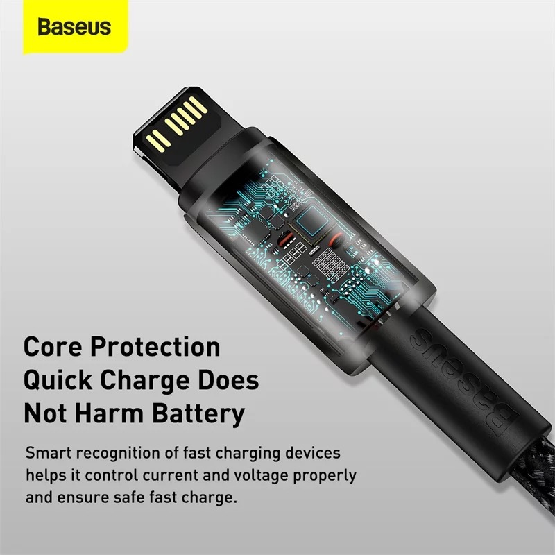 Baseus Tungsten Gold USB-C till Lightning, PD, 20W, 2A, 1m