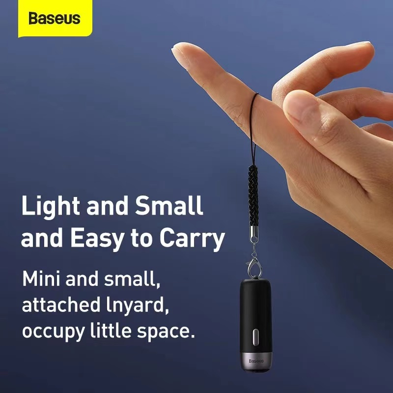 Baseus ZLFDQT3-01 Smart laddningsbar GPS-spårare, 80mAh, svart