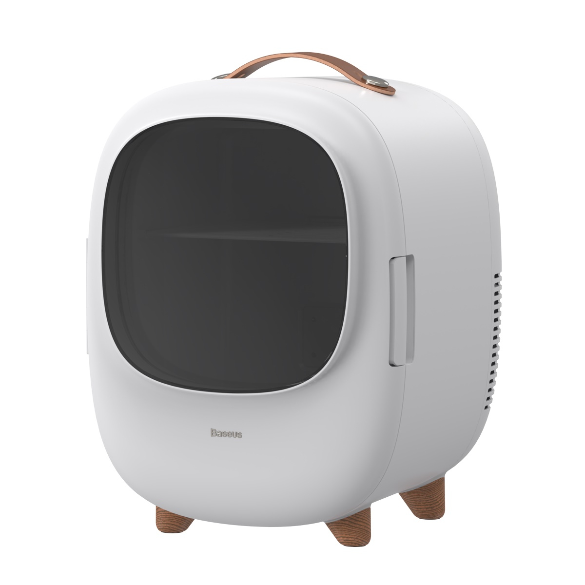 Baseus Zero Space Minikylskåp med värmefunktion, 8L, 60W, vit