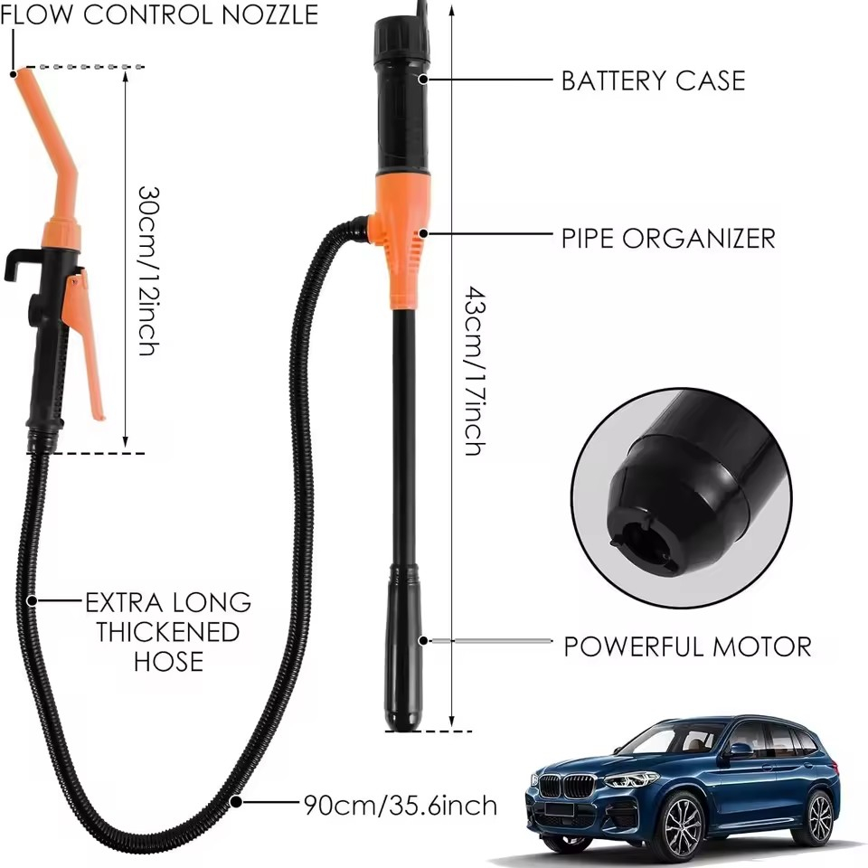 Batteridriven bränsleöverföringspump