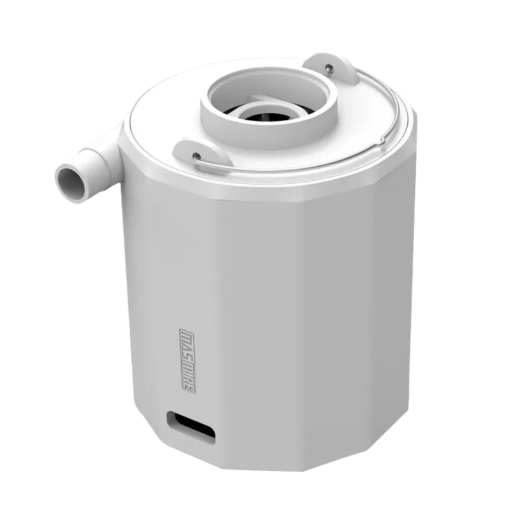 Batteridriven luft-/vakuum-pump med inbyggd lampa, 1600Ah