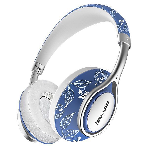 Bluedio A2 (Air) Lightweight Bluetooth 4.2, blå/lila, demoex