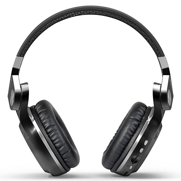 Bluedio T2+ Trådlösa hörlurar, Bluetooth v4.1, svart