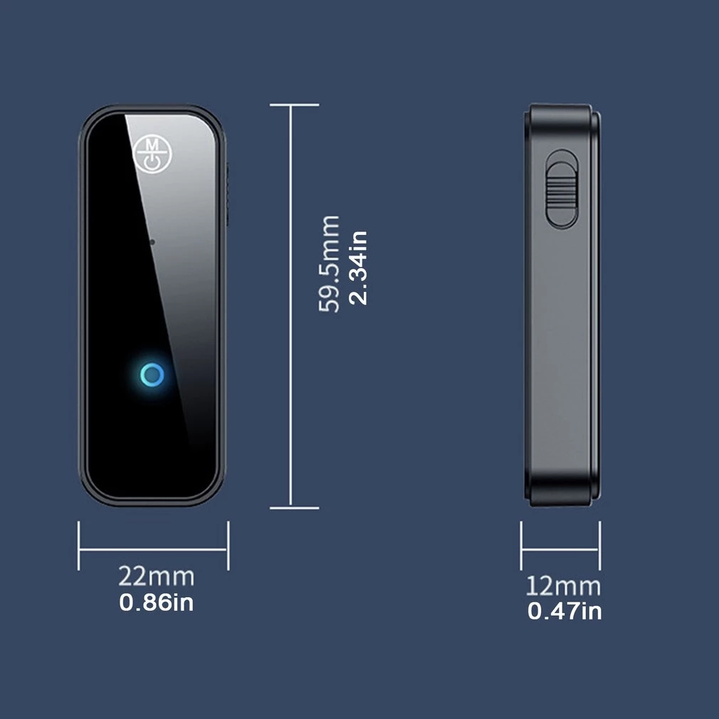 3.5mm till Bluetooth 5.0-mottagare