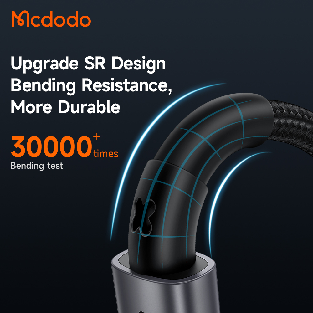 McDodo CA-313 USB-C till USB-C kabel, PD, 65W, 3.25A, 1.5m