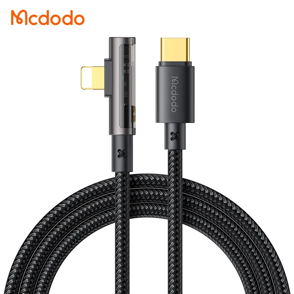 McDodo CA-3390 Crystal USB-C till Lightning-kabel, 3A, 1.2m