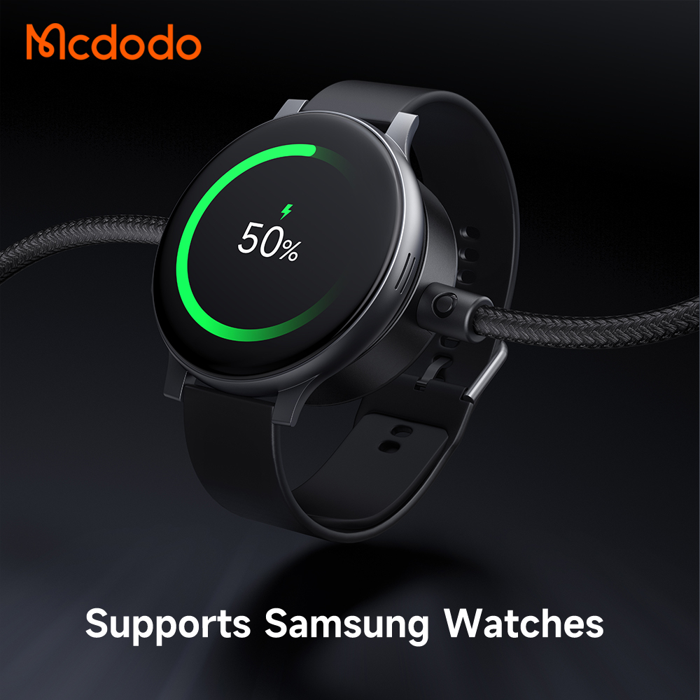 McDodo CA-4170, USB-C kabel med Samsung Watch-laddare, 60W, 1.5m