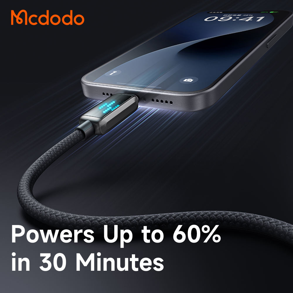 McDodo CA-4250, USB-C till USB-C, 100W, 5A, 1.2m 