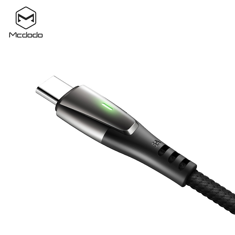Mcdodo CA-6791 USB-C-kabel, auto disconnect, 1.5m, svart