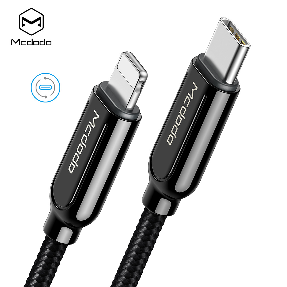 McDodo CA-6870 USB-C till Lightning kabel, PD/QC, 3A, 1.2m