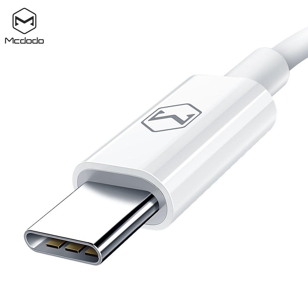 McDodo CA-7090 USB-C till Lightningkabel, PD, QC, 1m, vit