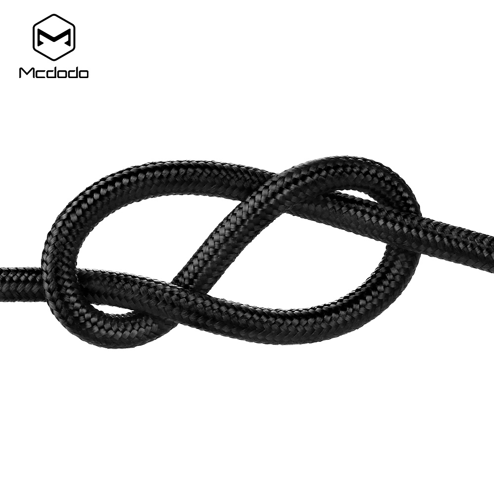 McDodo CA-7100 Lightning kabel, 2A, 1.2m, svart