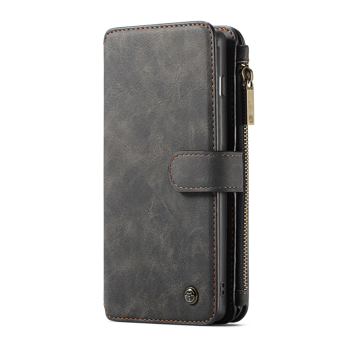 CaseMe plånboksfodral, Samsung Galaxy S10 Plus, svart