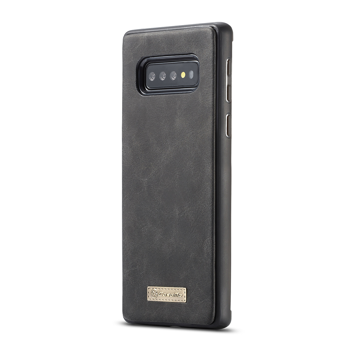 CaseMe plånboksfodral med magnetskal, Samsung Galaxy S10, svart