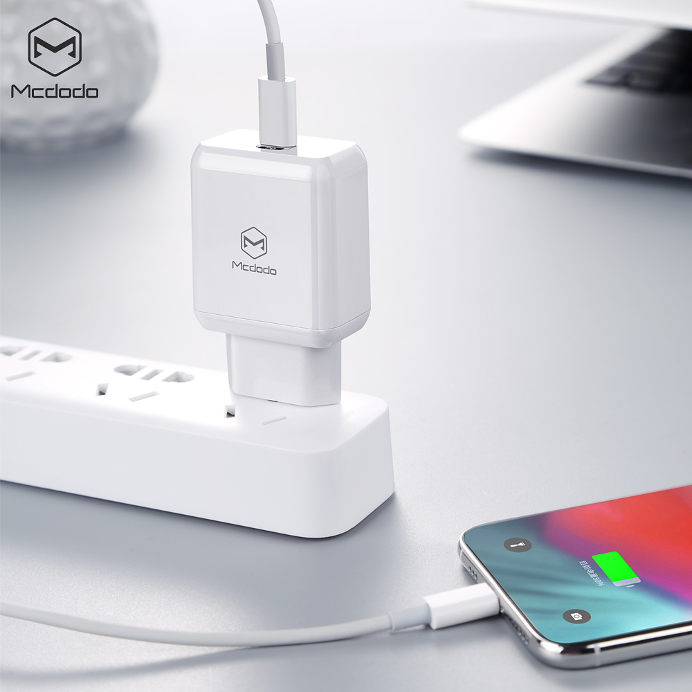 Mcdodo USB-C laddare 18W med snabbladdning, PD, QC4.0