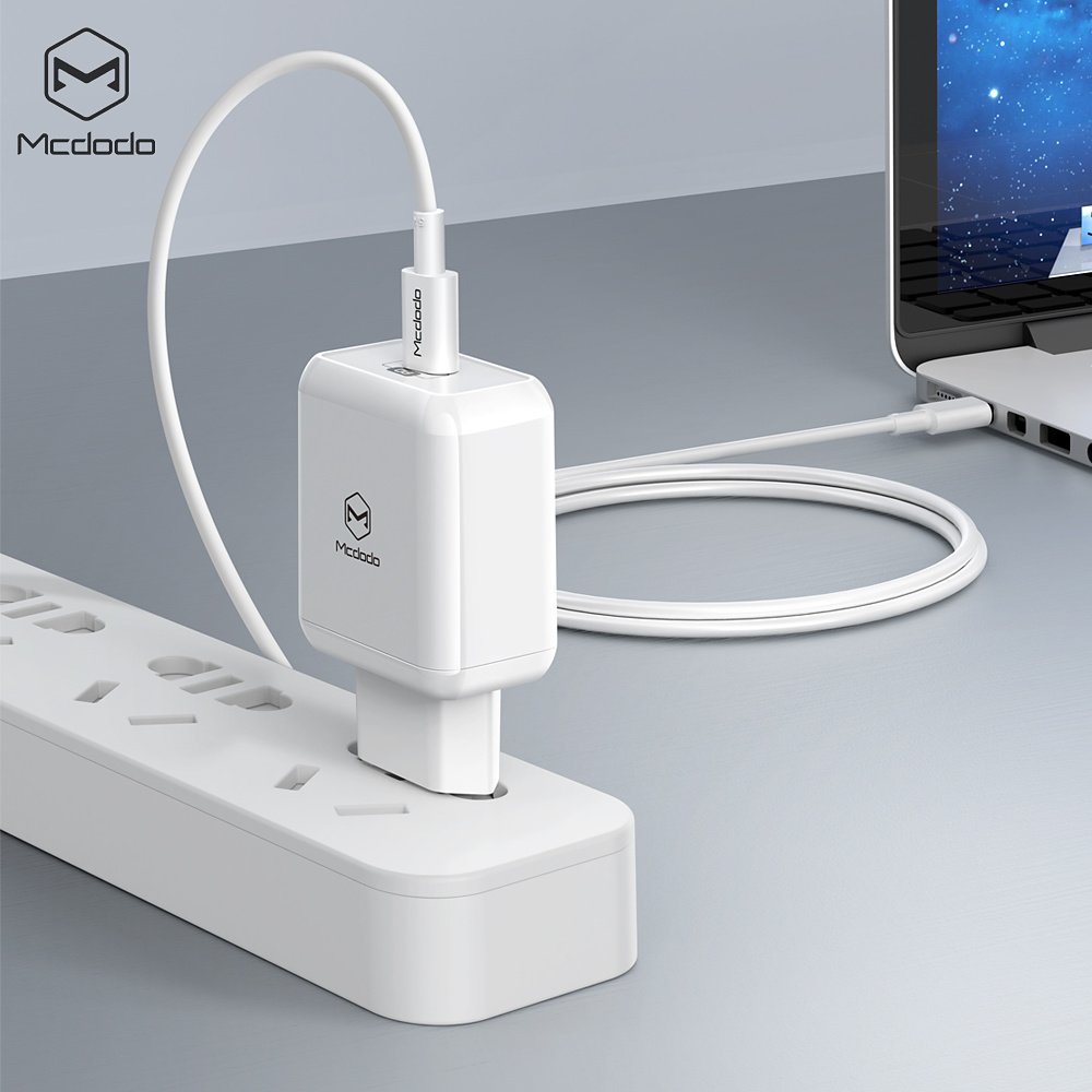 Mcdodo USB-C laddare 18W med snabbladdning, PD, QC4.0