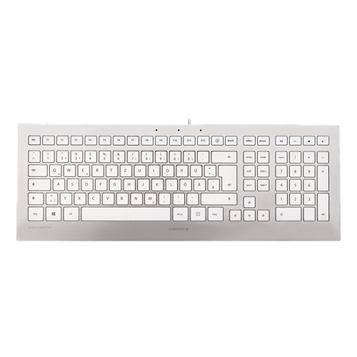 CHERRY STRAIT 3.0 tangentbord, nordisk layout, vit