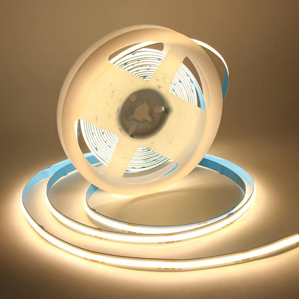 Sömlös och klippbar COB-ljusslinga med touch-kontroll, 24V, 1m