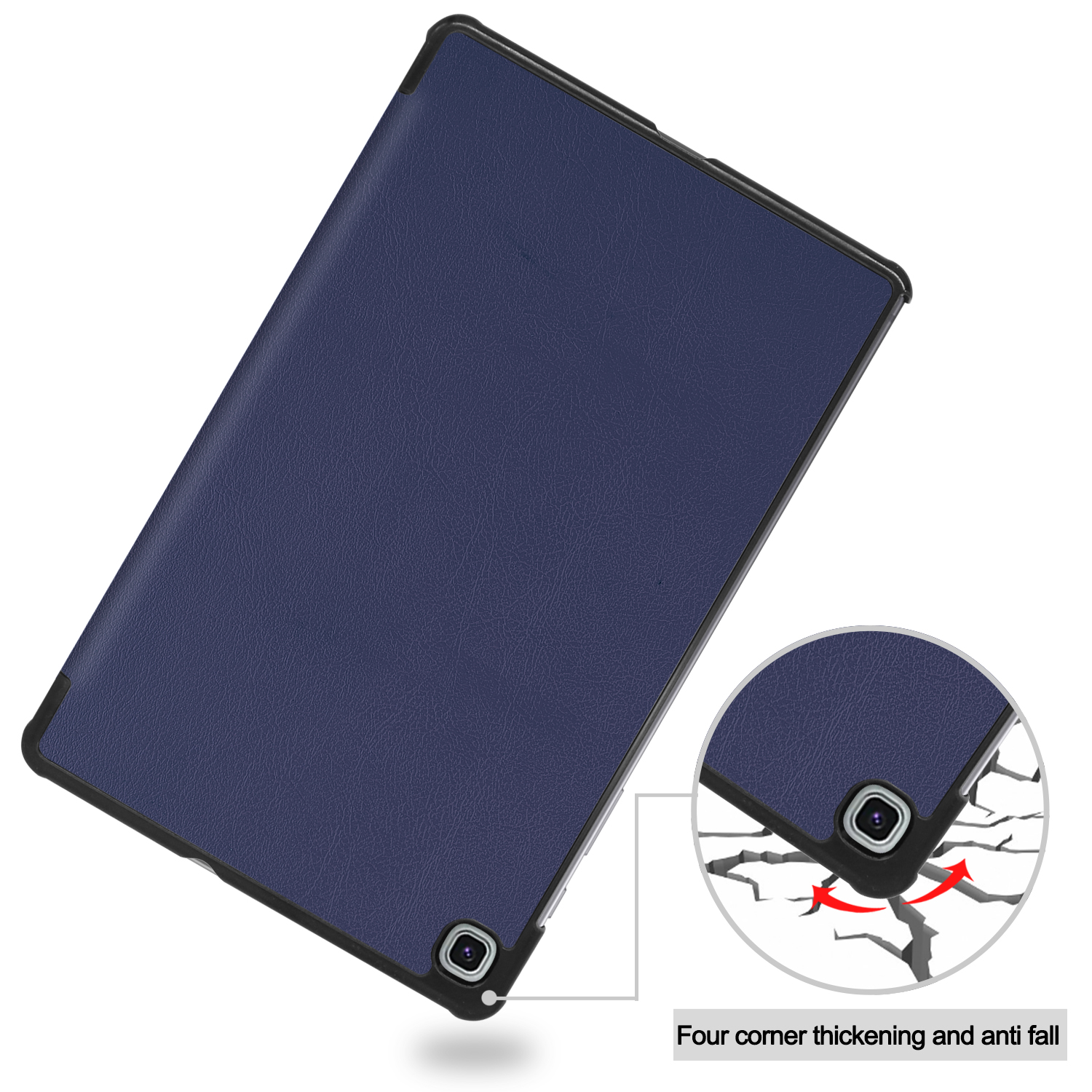Case Auto Wake Up, Samsung Galaxy Tab S6 Lite 10.4 P610, dark blue
