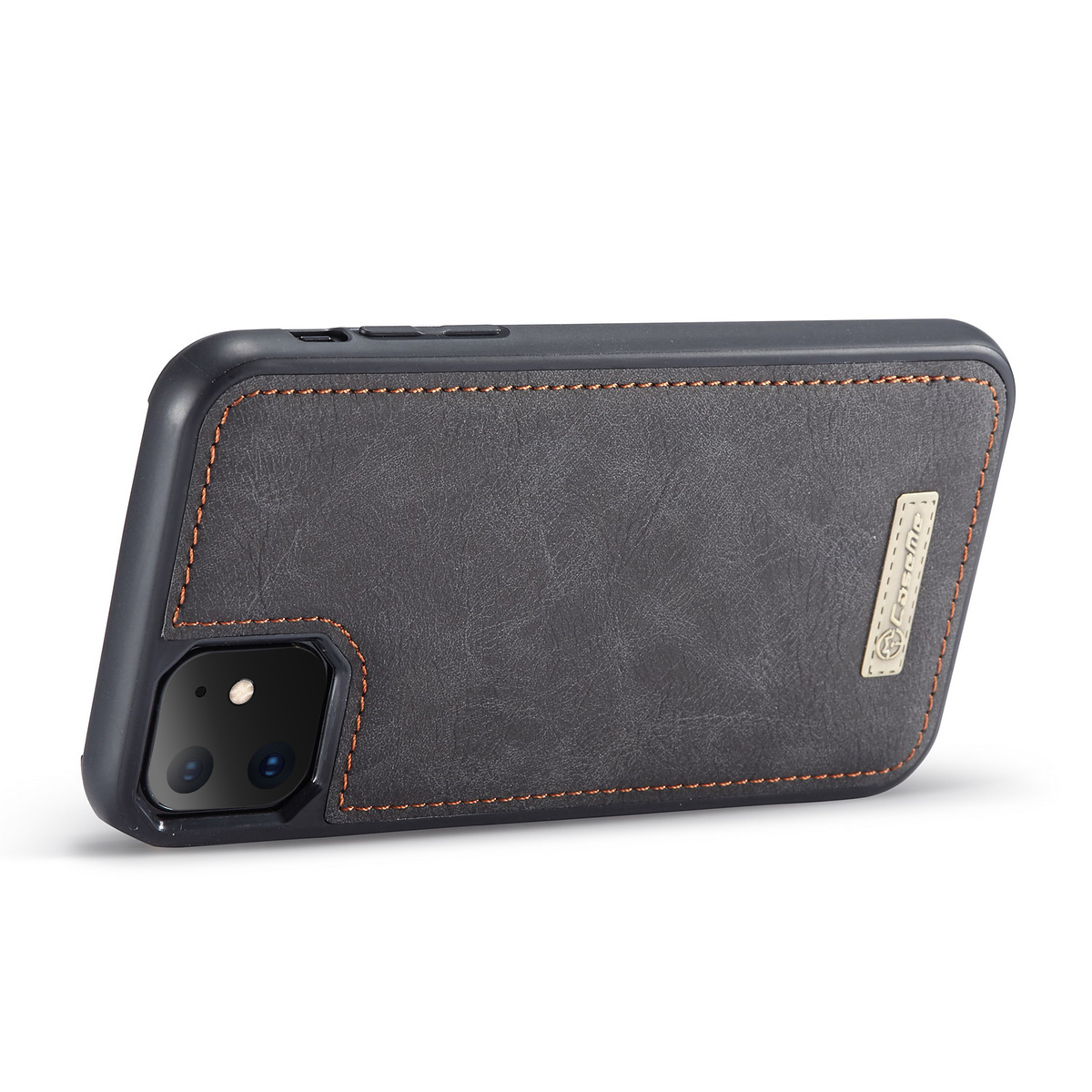 CaseMe plånboksfodral med magnetskal till iPhone 11, svart