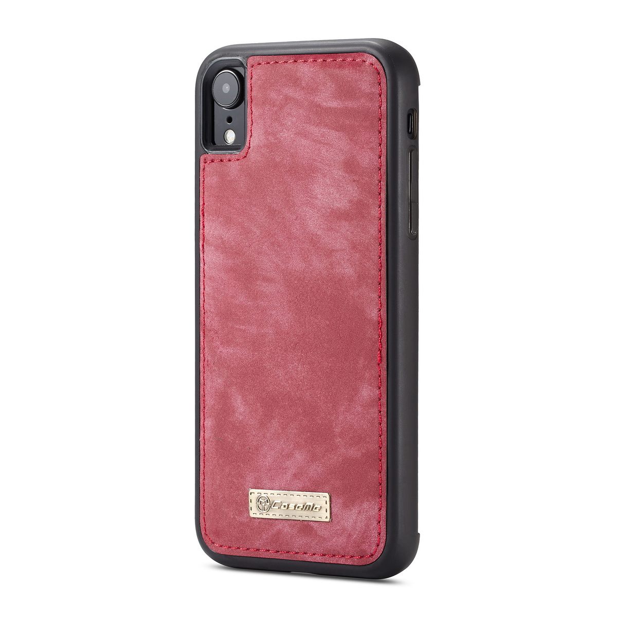 CaseMe plånboksfodral med magnetskal, iPhone XR, röd