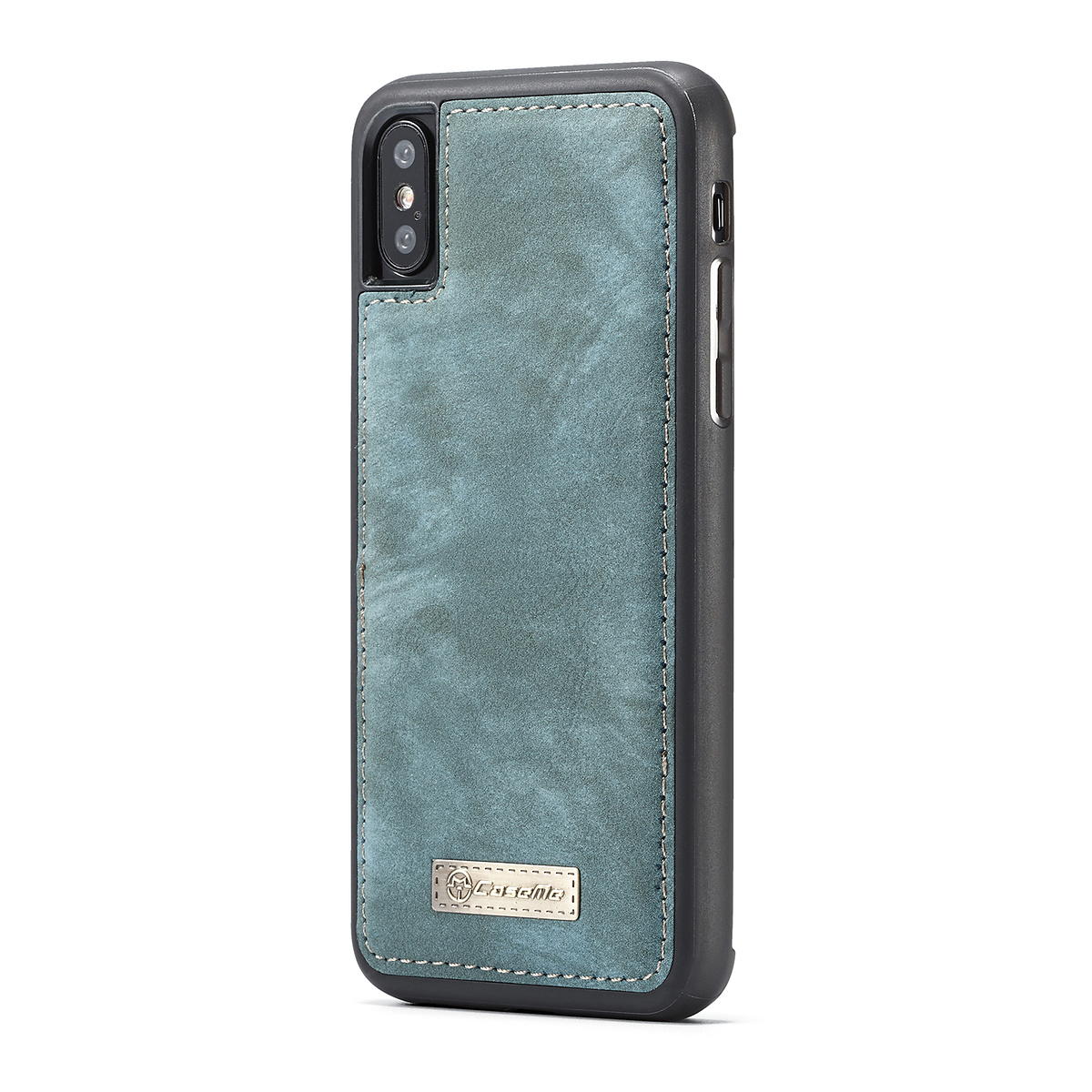 CaseMe plånboksfodral med magnetskal till iPhone X/XS, blå