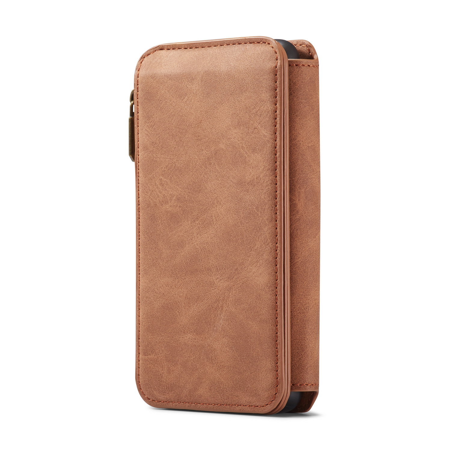 CaseMe plånboksfodral med magnetskal, Samsung Galaxy S20+, brun