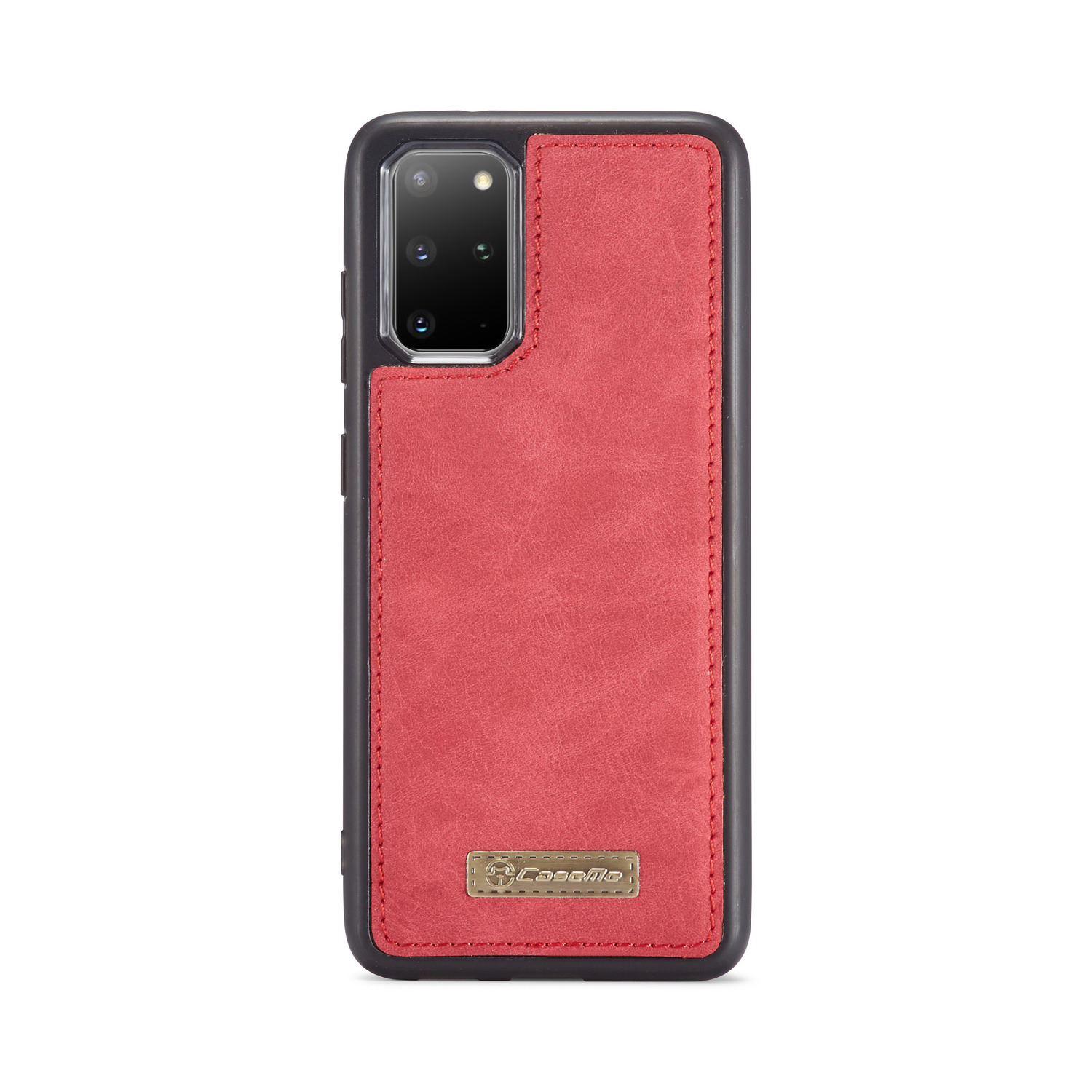 CaseMe plånboksfodral med magnetskal, Samsung Galaxy S20+, röd