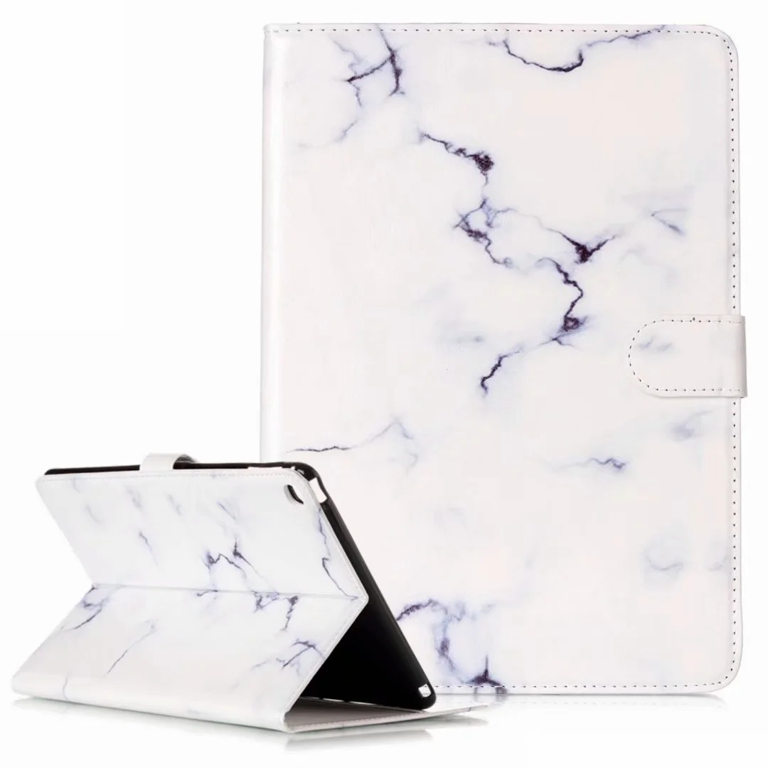 Läckert marmorerat läderfodral iPad 10.2 / Pro 10.5 / Air 3 10.5