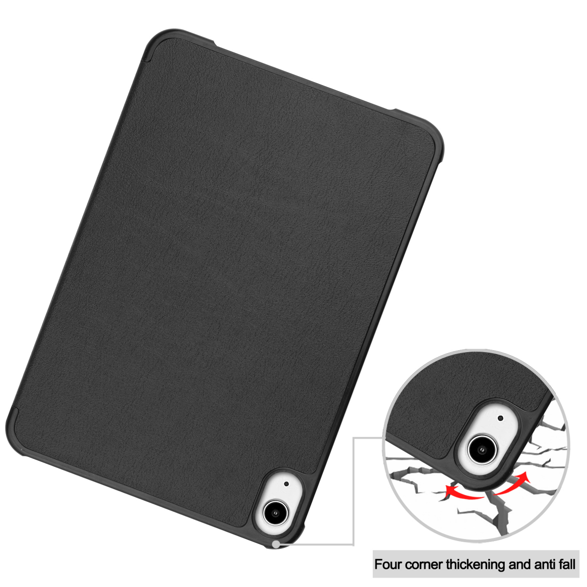 Smart Cover-fodral med ställ, iPad Mini 6 (2021), svart