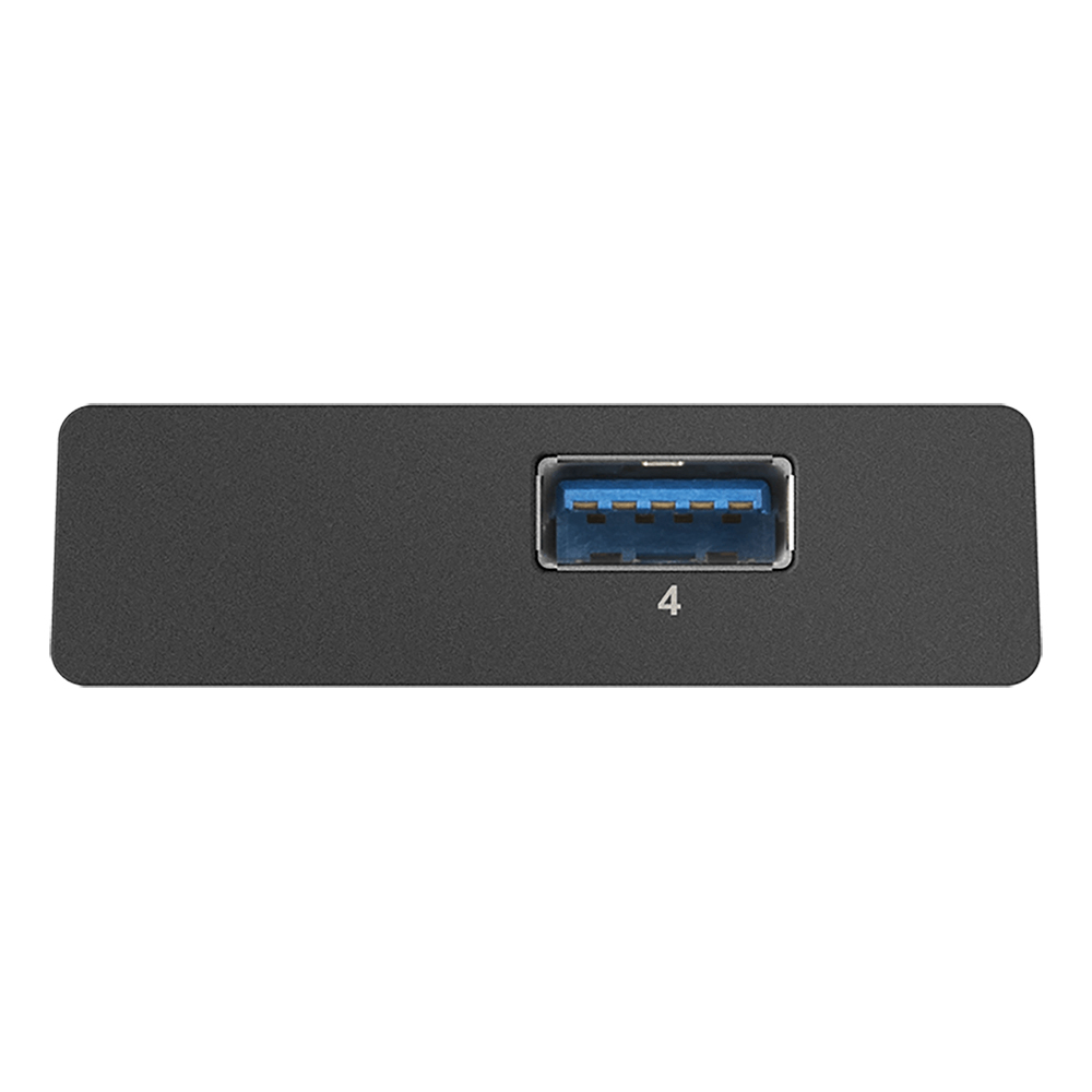 D-Link 4-Port Superspeed USB 3.0-hubb med nätadapter