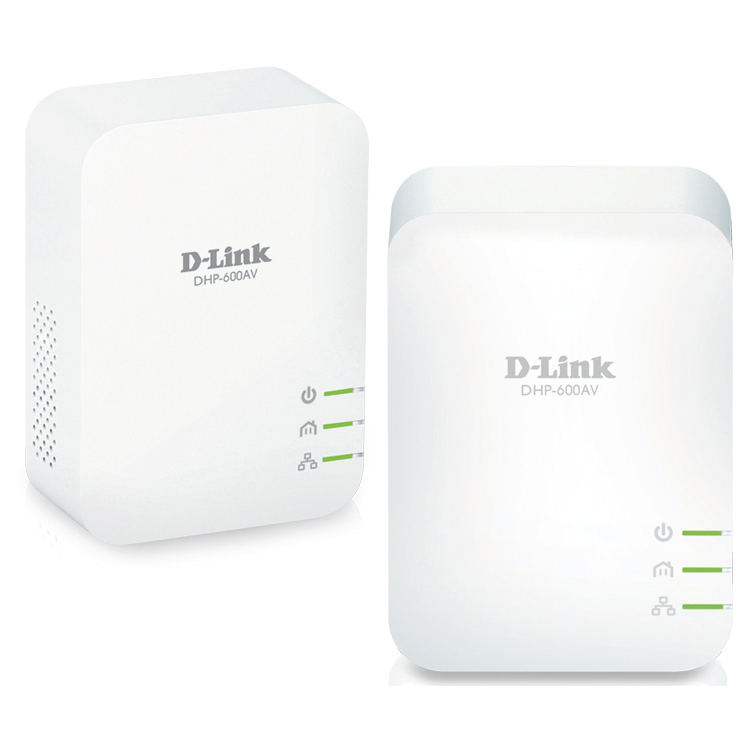 D-Link PowerLine AV2 1000 Gigabit HomePlug startkit, 1000Mbps
