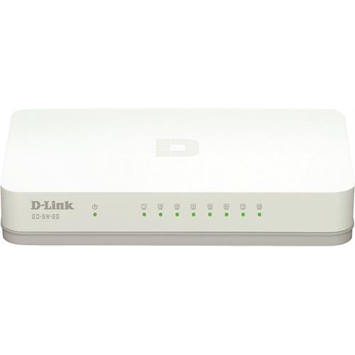 D-link Gigabit Easy Desktop Switch, 8-port