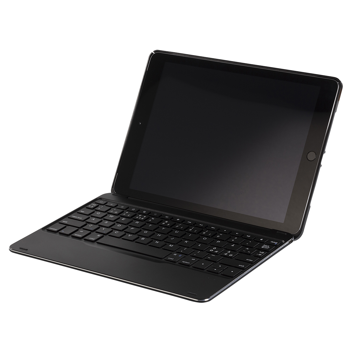 Deltaco Bluetooth tangentbord med skal iPad 9.7" laptop-design