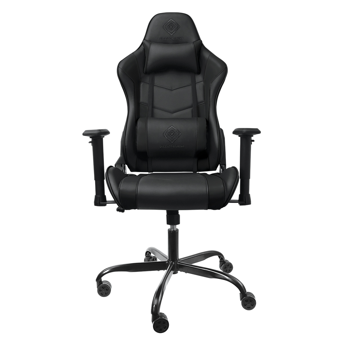 Deltaco Gaming DC210 Ergonomisk Gamingstol, konstläder, svart